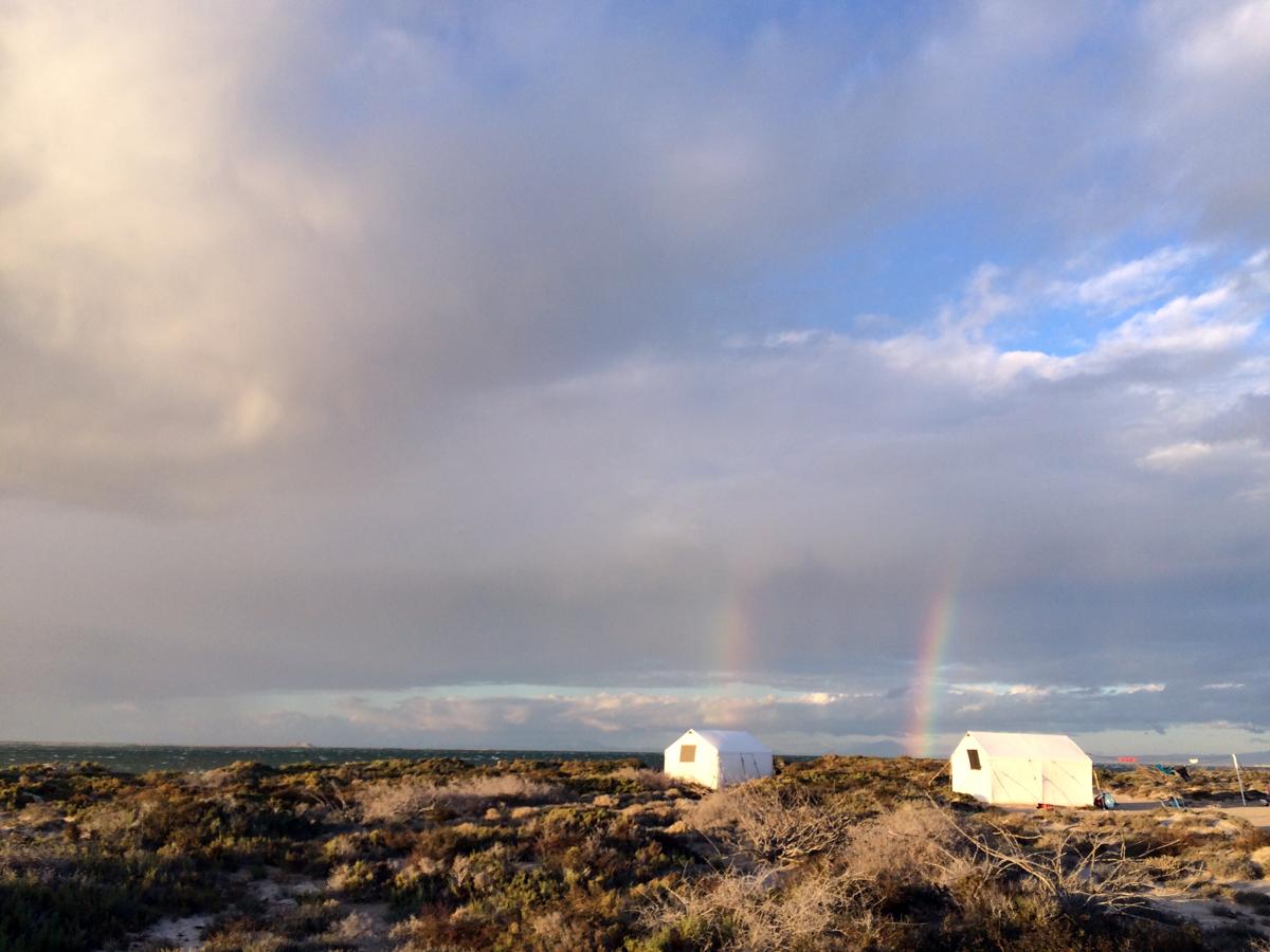 Our tented camp near San Ignacio Lagoon. © Kathi Koontz