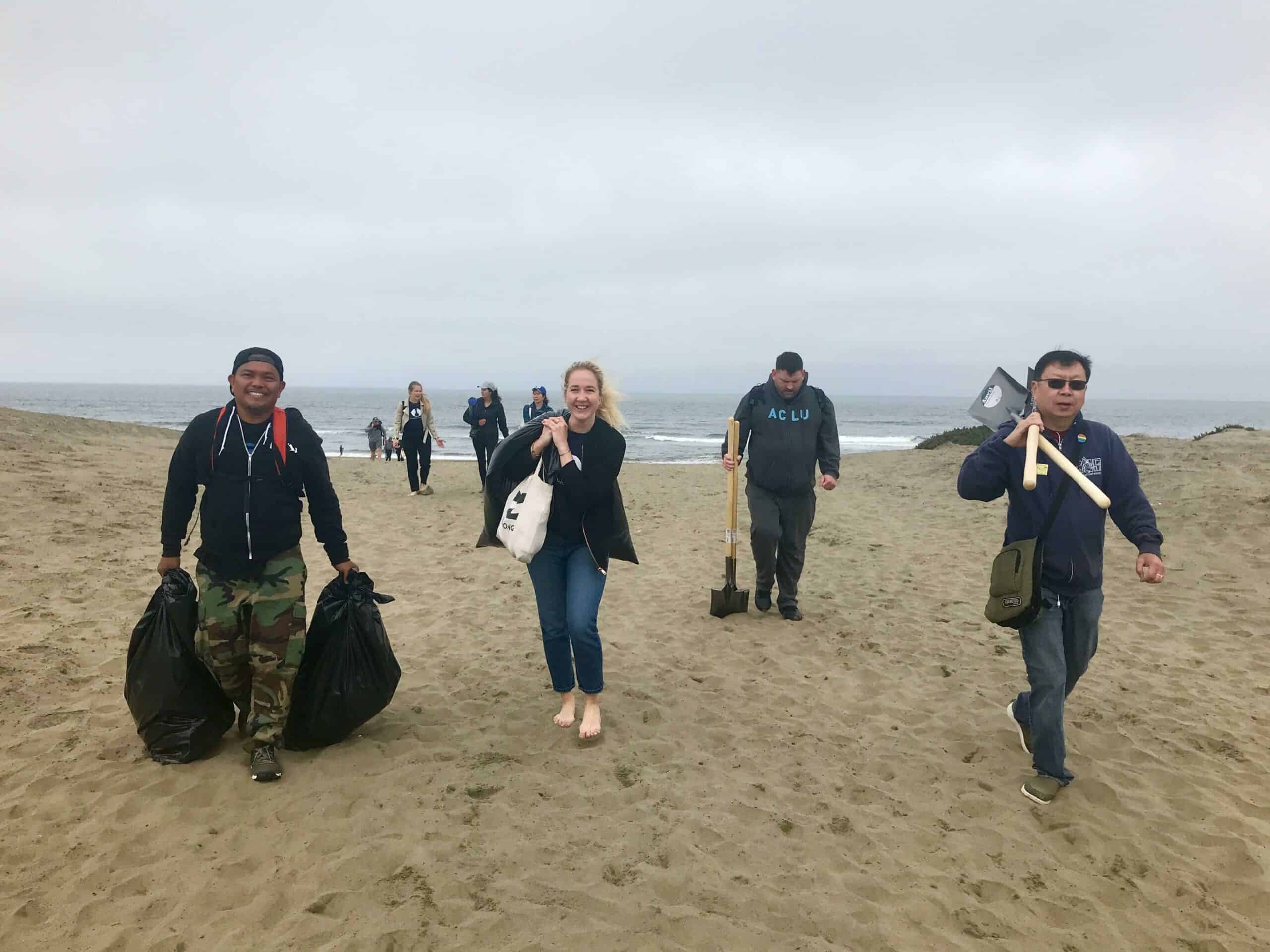 Ocean Beach clean up