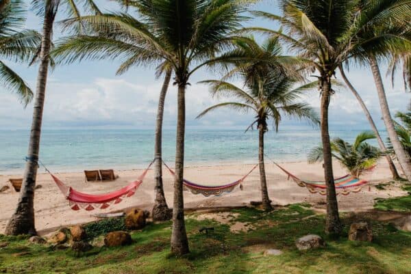 hammocks on the beach little corn island